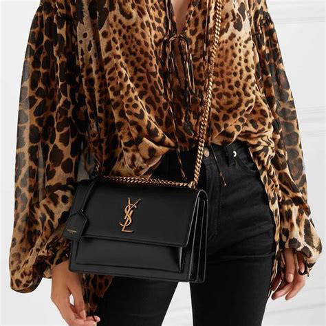 ysl bag sunset medium|YSL small sunset bag.